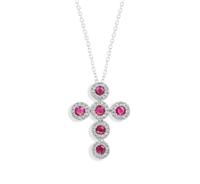 Collier I Gioielli del Sole Femme in Or blanc MP51071-RU - MP51071-RU